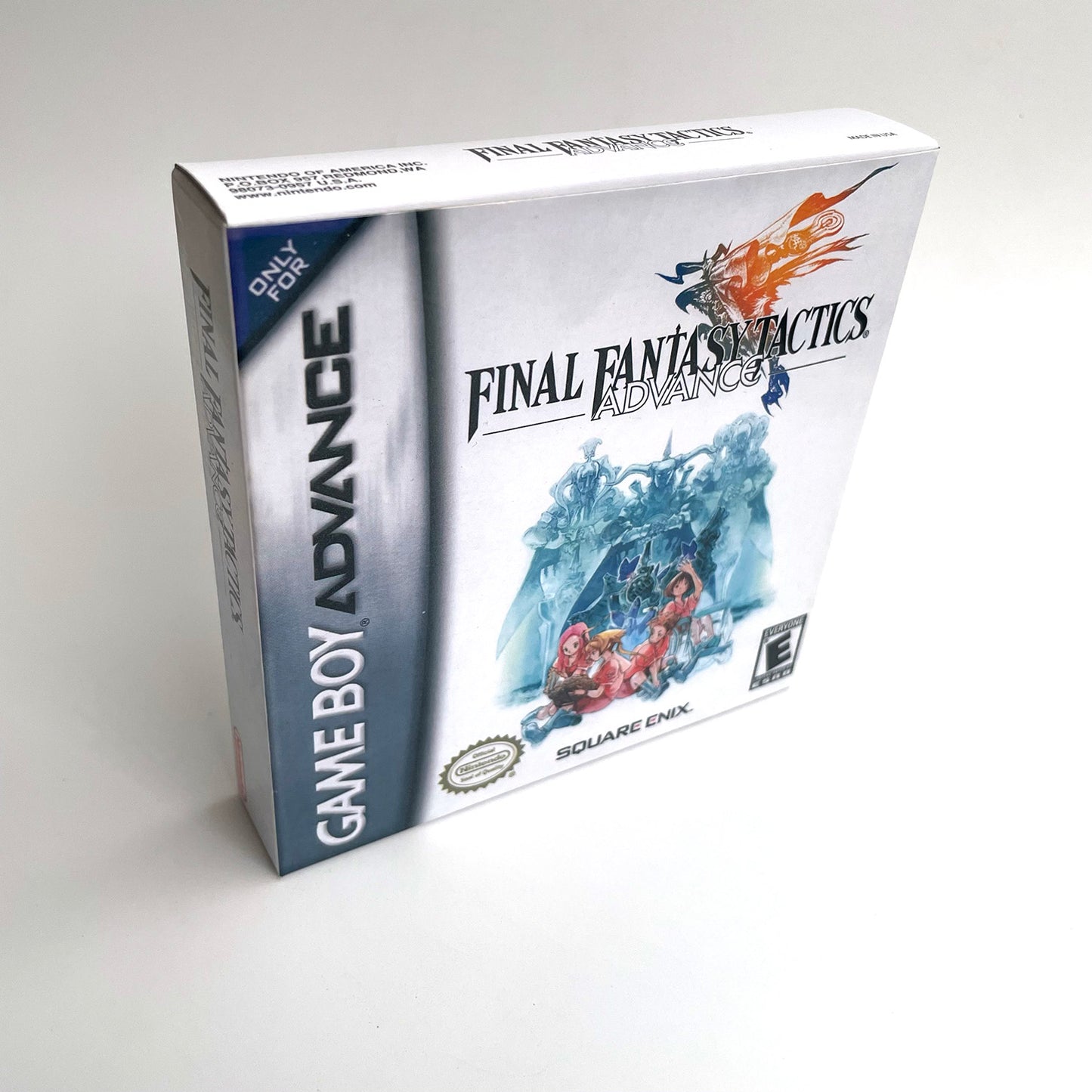 Final Fantasy Tactics Advance cartridge with tray box manual for gba game boy advance