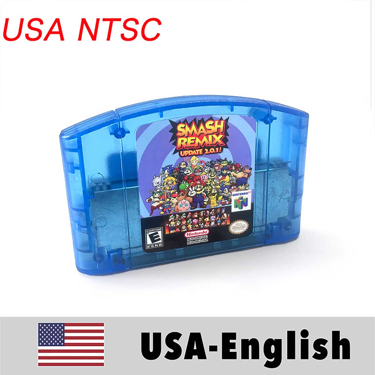 NTSC/PAL Smash Remix 2.0.1 for N64 Nintendo 64