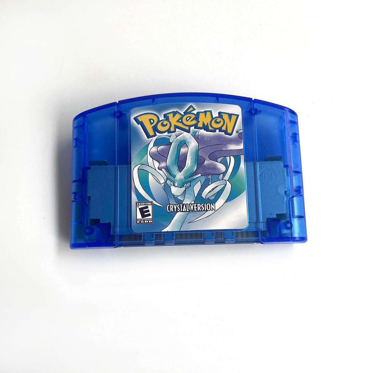 pokemon crystal version game cartridge with tray box for N64 Nintendo 64