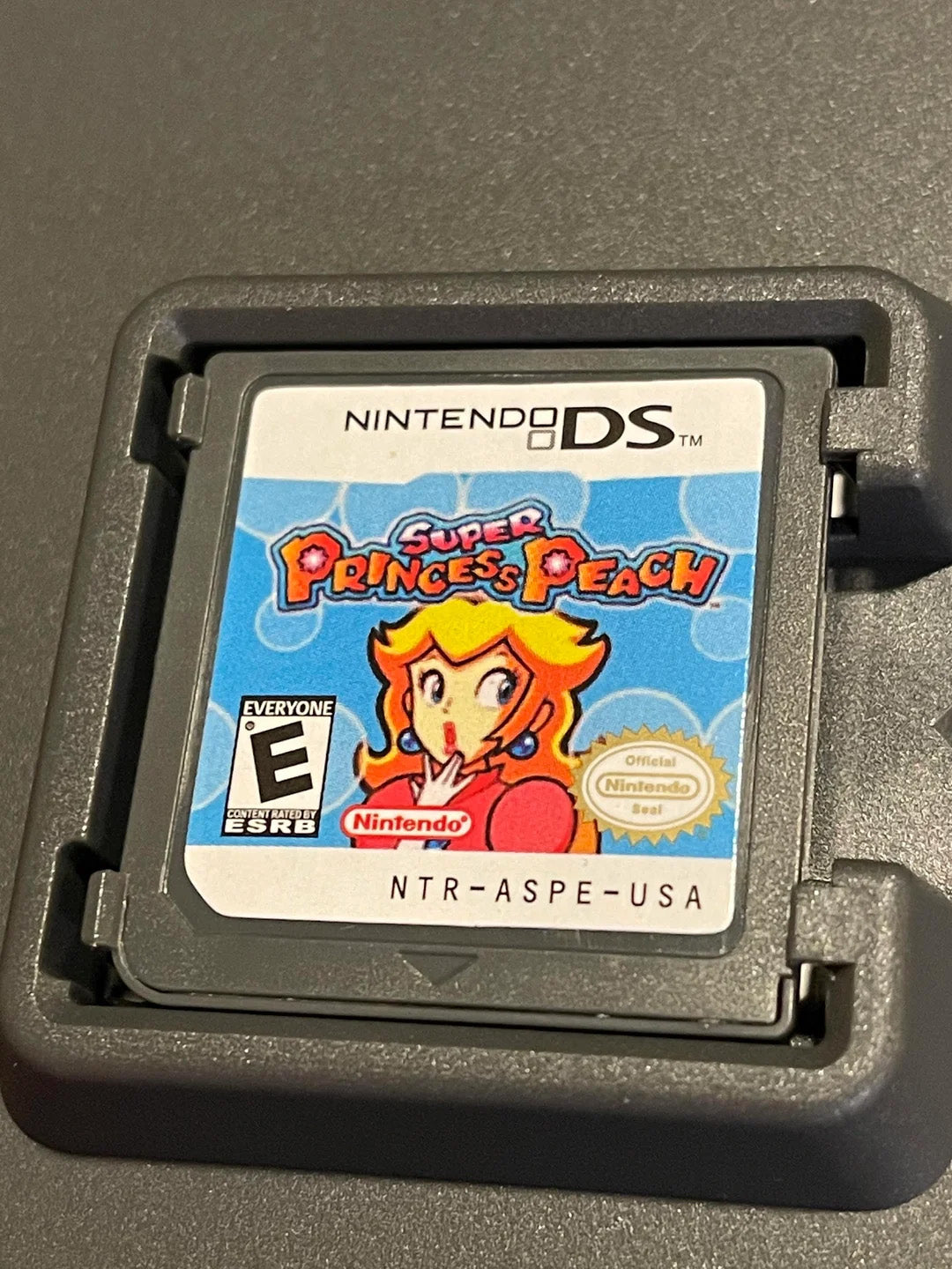 Super Princess Peach With Box Game cartridge Manual Ds  for Nintendo Ds 3ds 2ds