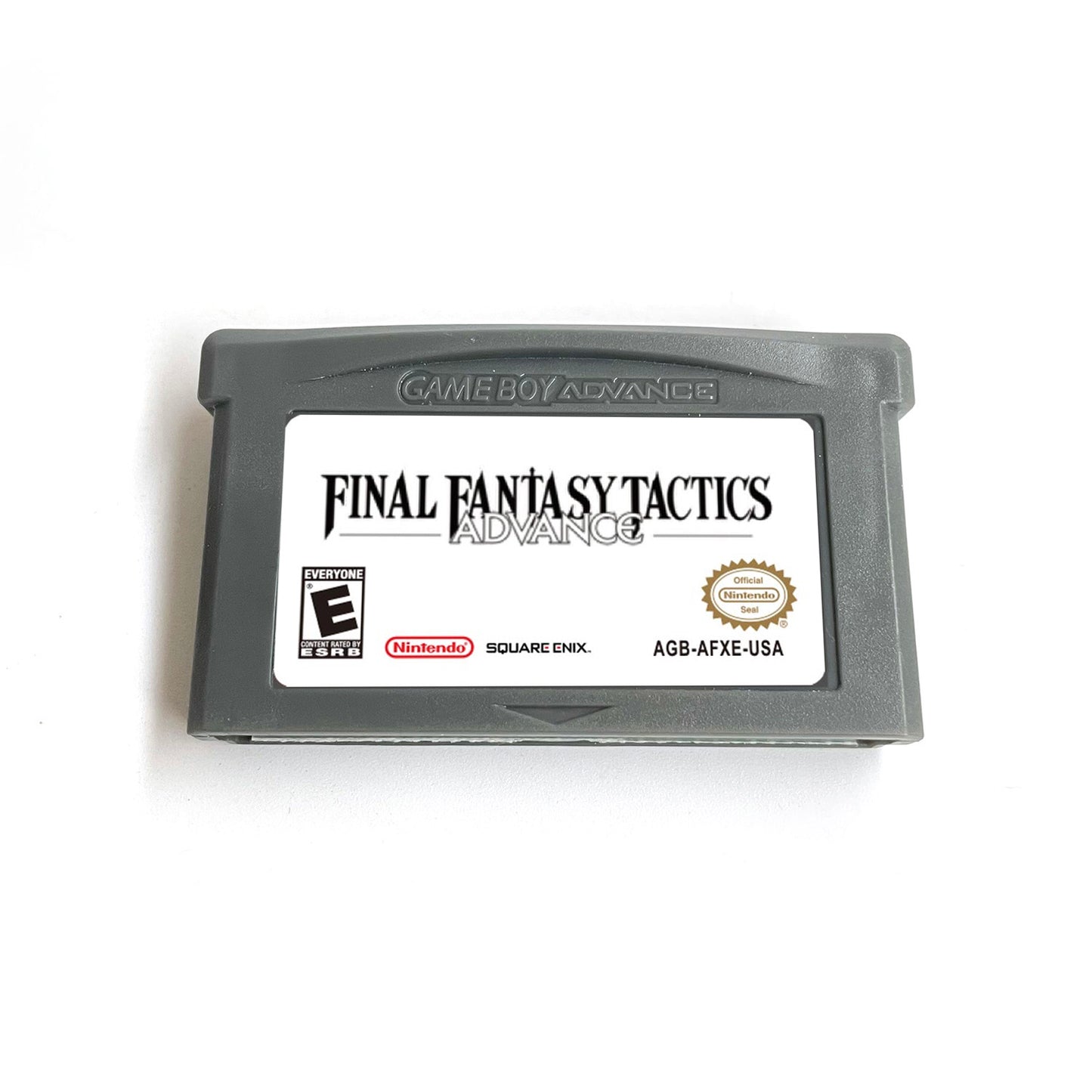 Final Fantasy Tactics Advance cartridge with tray box manual for gba game boy advance
