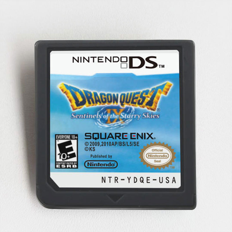 Dragon Quest IX Sentinels of the Starry Skies Game cartridge for Nintendo Ds 3ds 2ds
