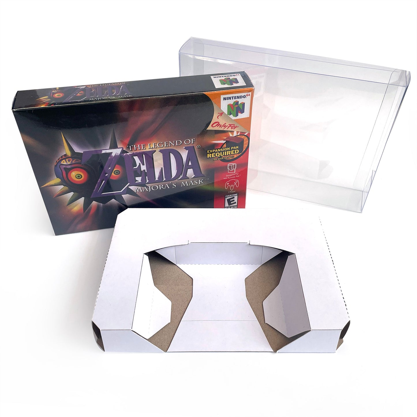 Zelda major mask game cartridge with tray box for N64 Nintendo 64