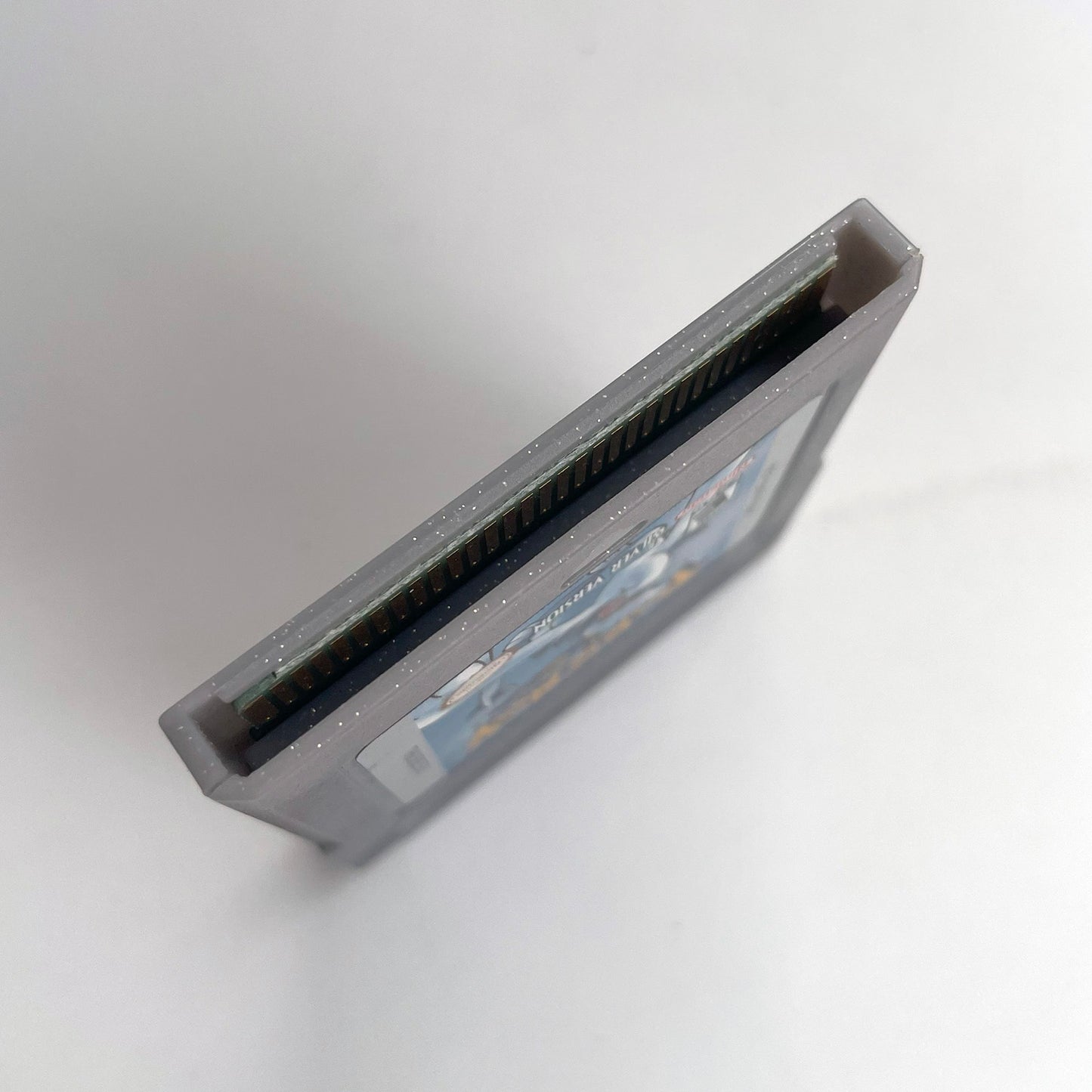 pokemon silver version RTC Flash cart Battery save IC save Manual cartridge with tray box for gbc game boy color