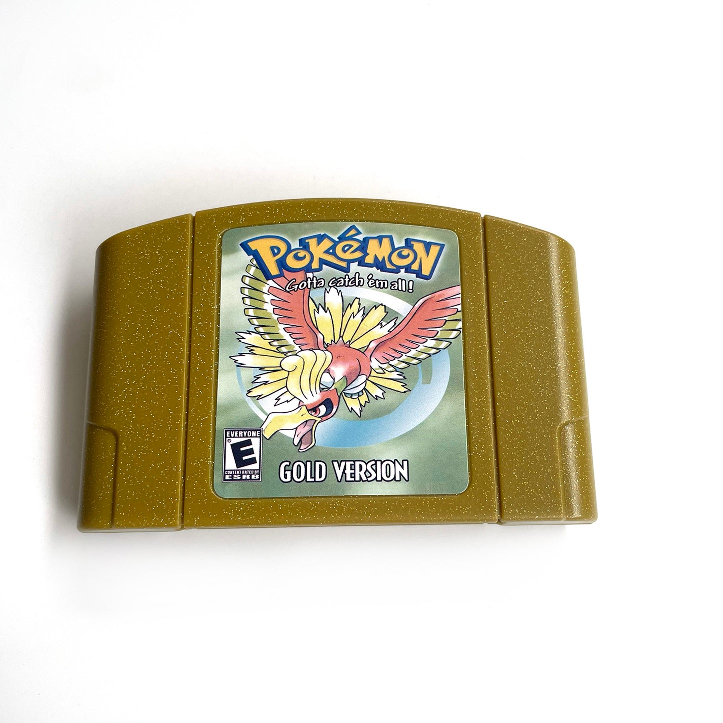 pokemon gold version game cartridge with tray box for N64 Nintendo 64
