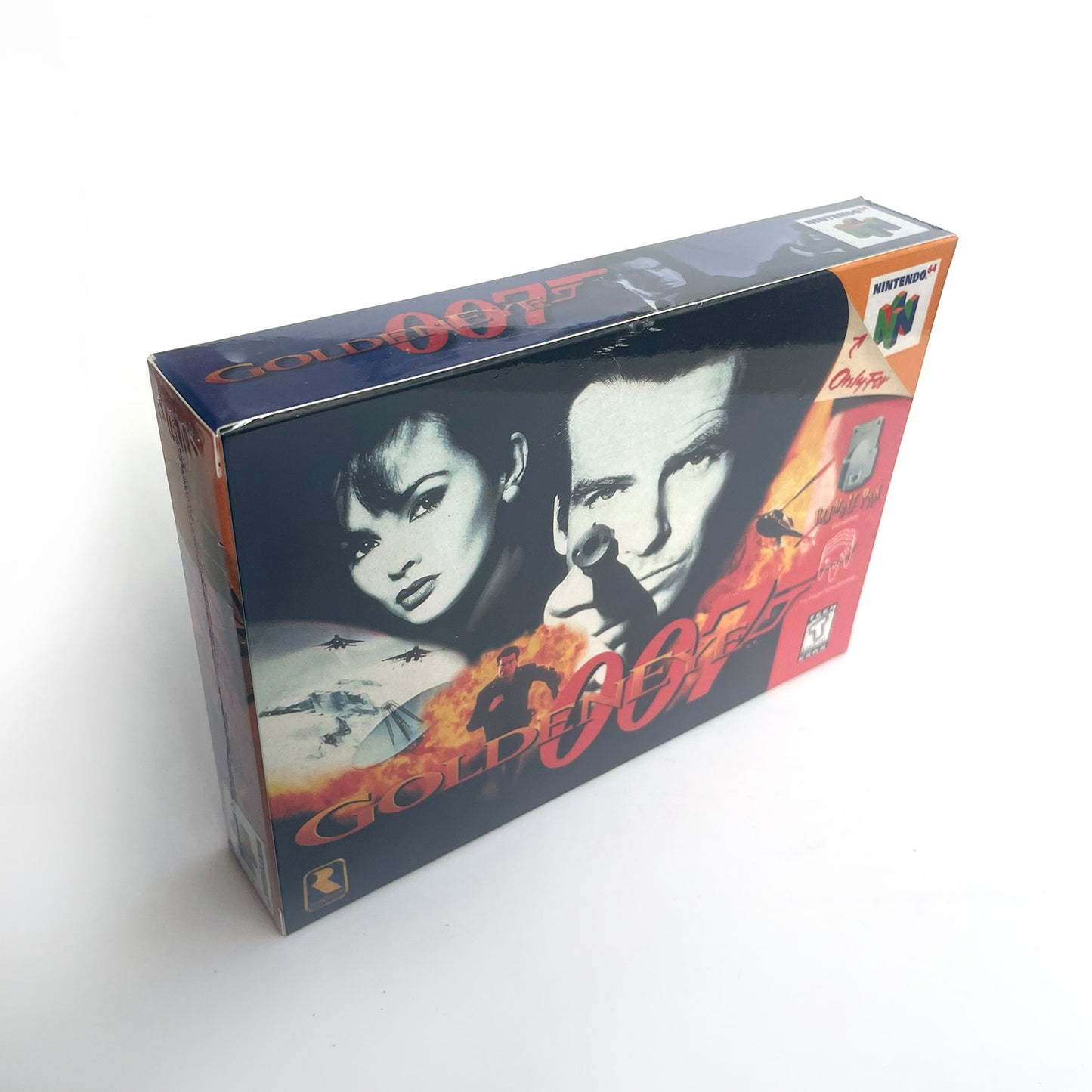 goldeneye 007 game cartridge with tray box for N64 Nintendo 64
