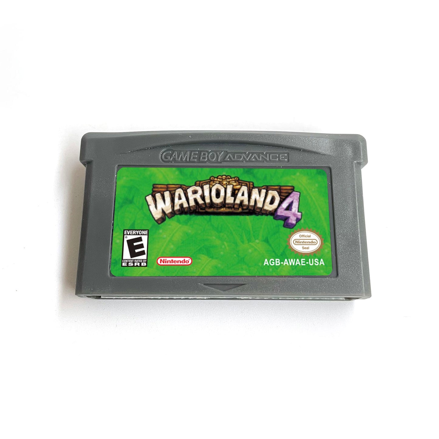 wario land 4 cartridge with tray box manual for gba game boy advance