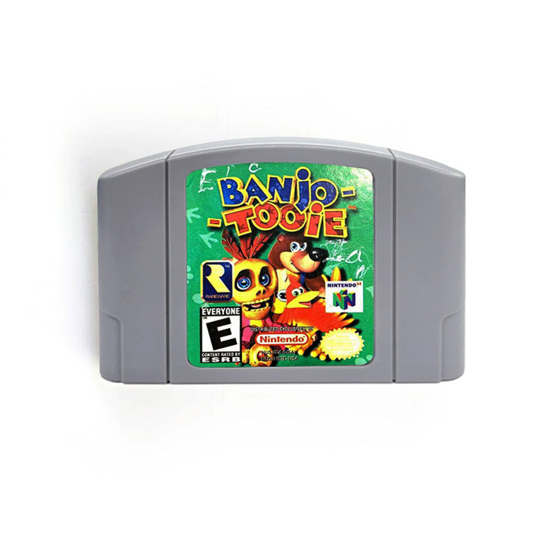banjo tooie game cartridge with tray box for N64 Nintendo 64
