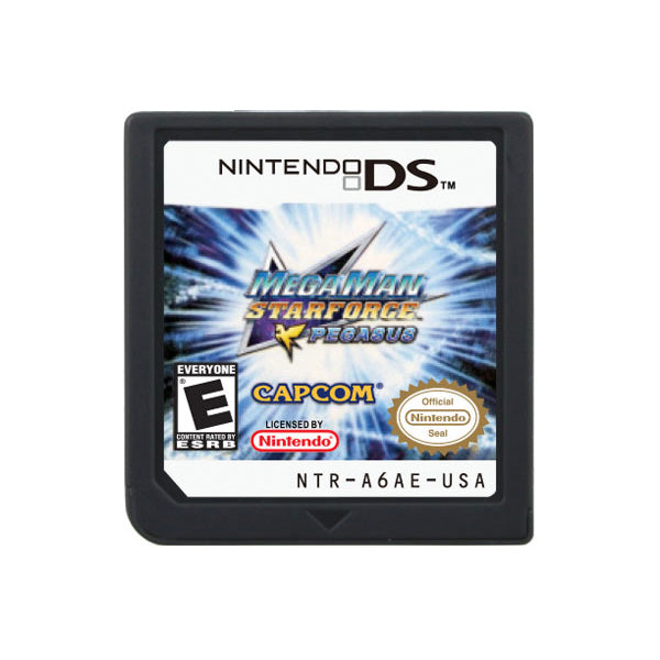Mega Man Star Force - Pegasus Game cartridge Ds for Nintendo Ds 3ds 2ds