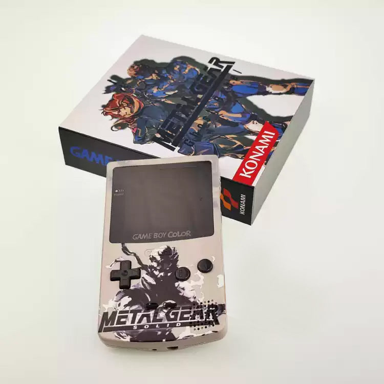 GBC customized GAMEBOY COLOR game console highlights point-to-point fully bonded alloy equipment