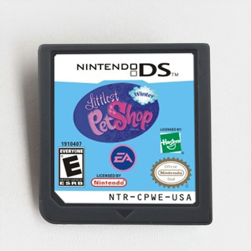 Littlest Pet Shop Winter DS Adopt Snowy Pets Play Mini Games & Decorate | DS Simulation Fun Game cartridge for Nintendo Ds 3ds 2ds