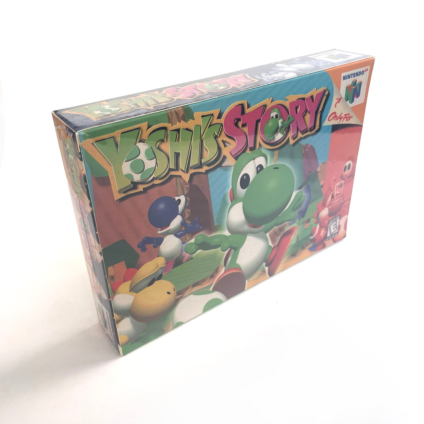 Yoshi's Story game cartridge with tray box for N64 Nintendo 64