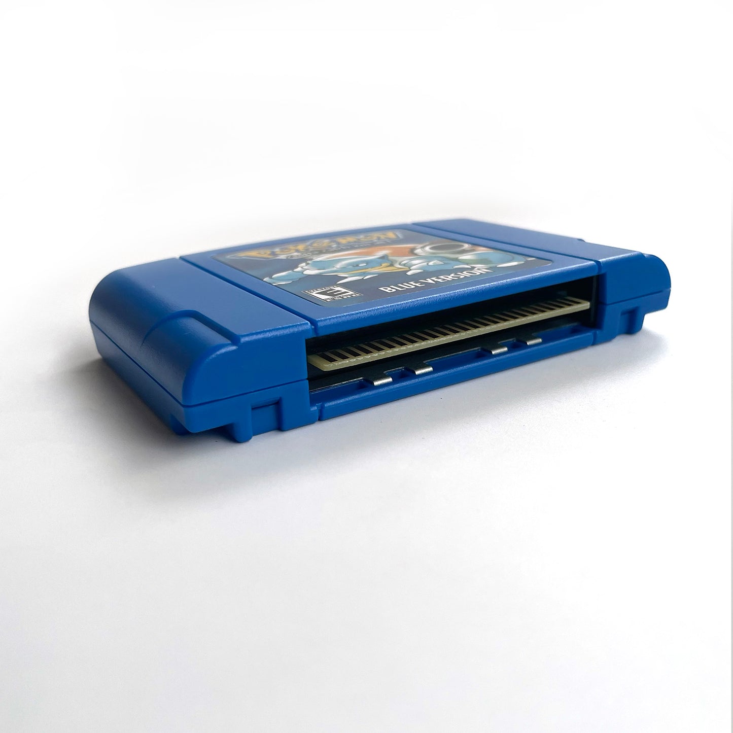 pokemon blue version game cartridge with tray box for N64 Nintendo 64