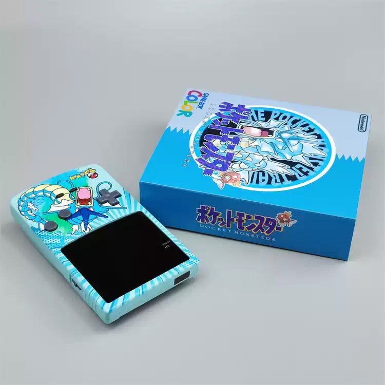 GBC GAMEBOY COLOR game console, high brightness handheld console, point-to-point full fit, Baoli Dragon