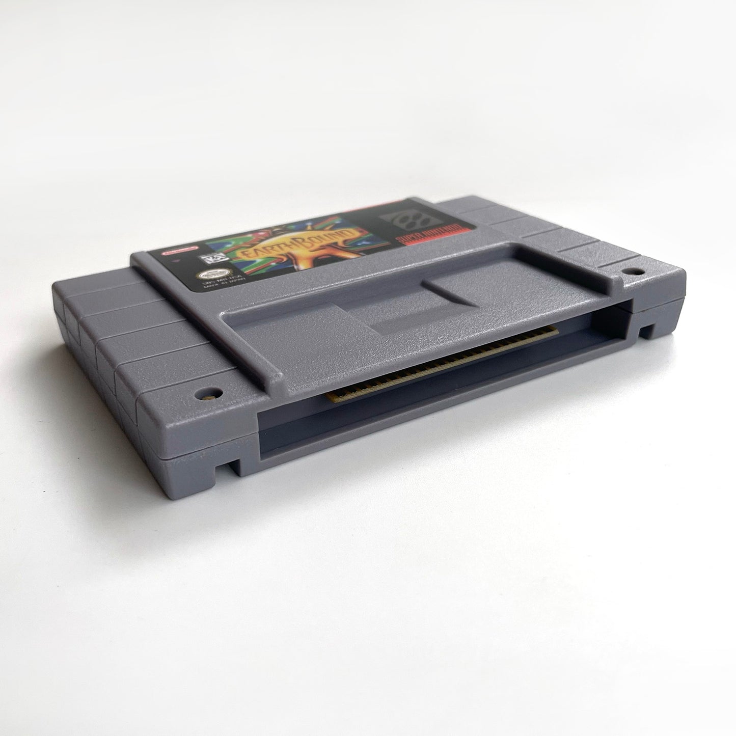 earthbound cartridge with tray box manual for SNES super nintendo entertainment system
