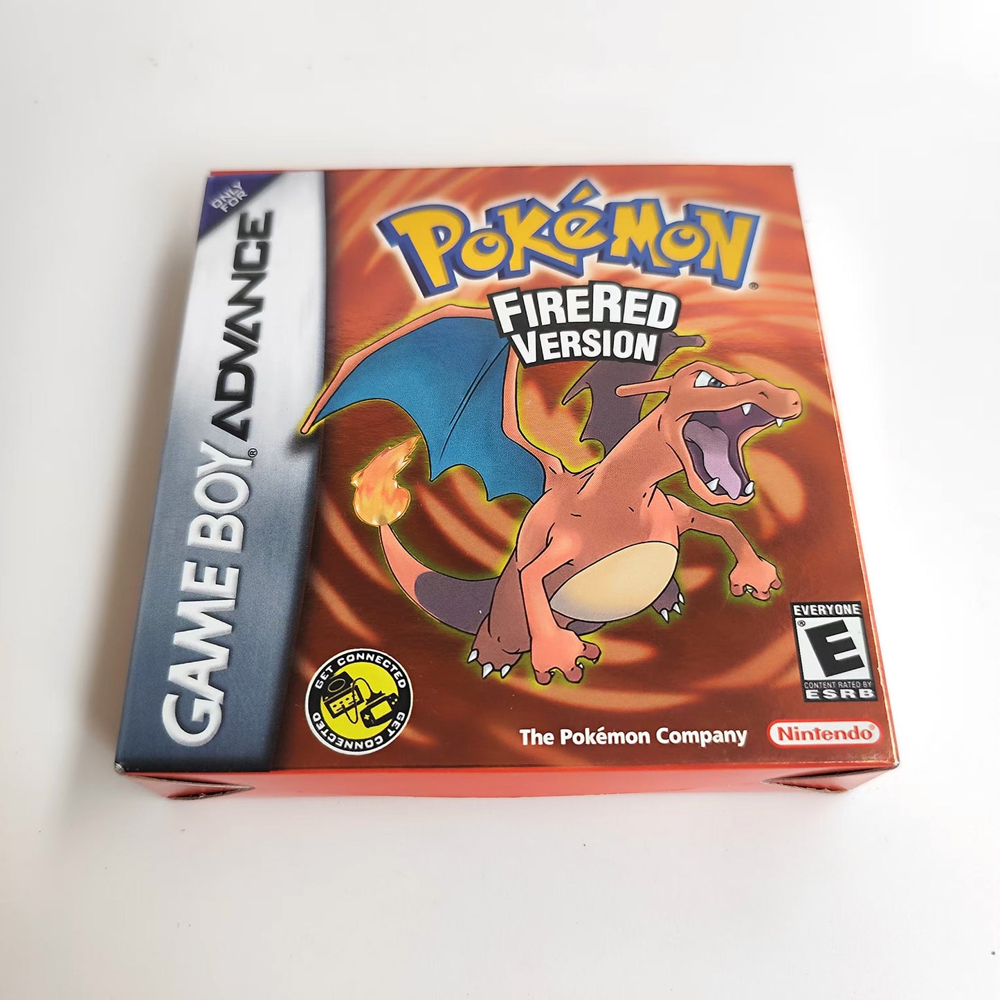 pokemon firered version cartridge with tray box manual for gba game boy advance