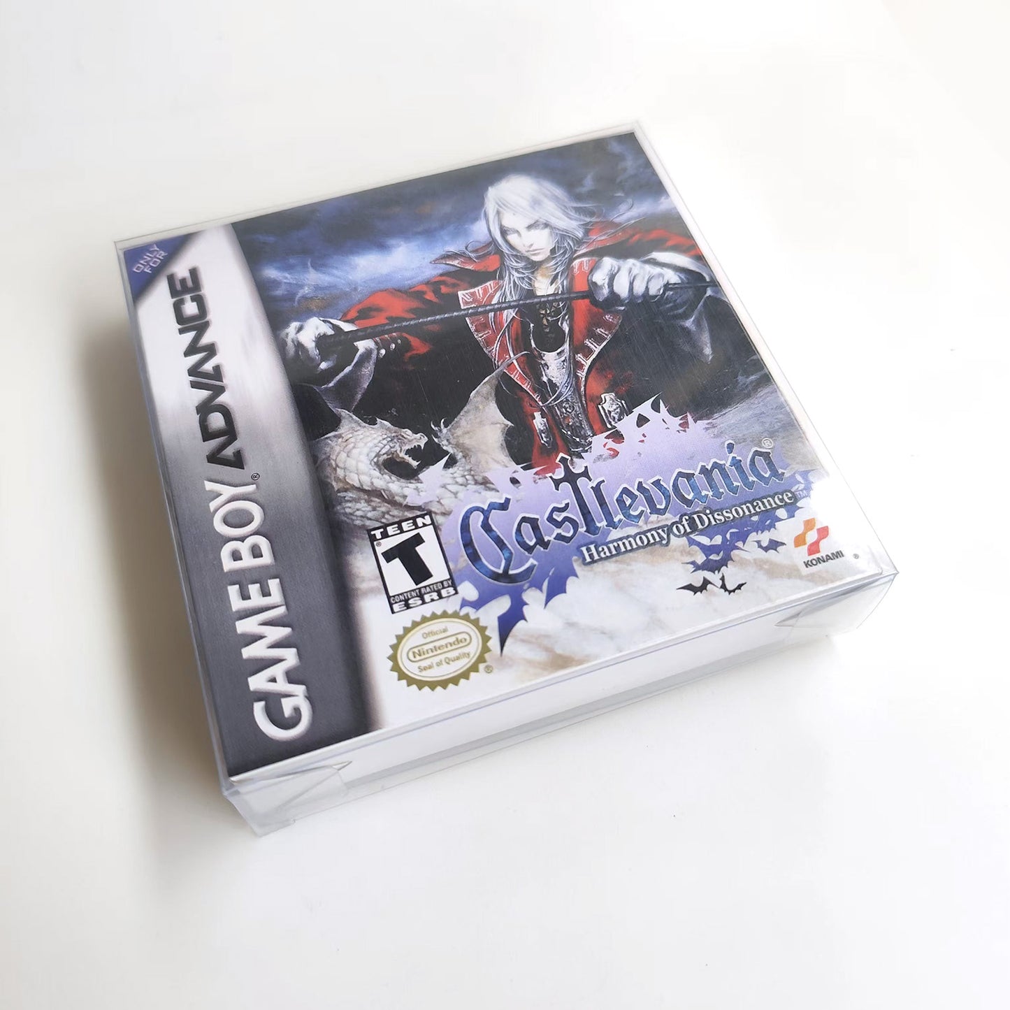 Castlevania Harmony of Dissonance cartridge with tray box manual for gba game boy advance