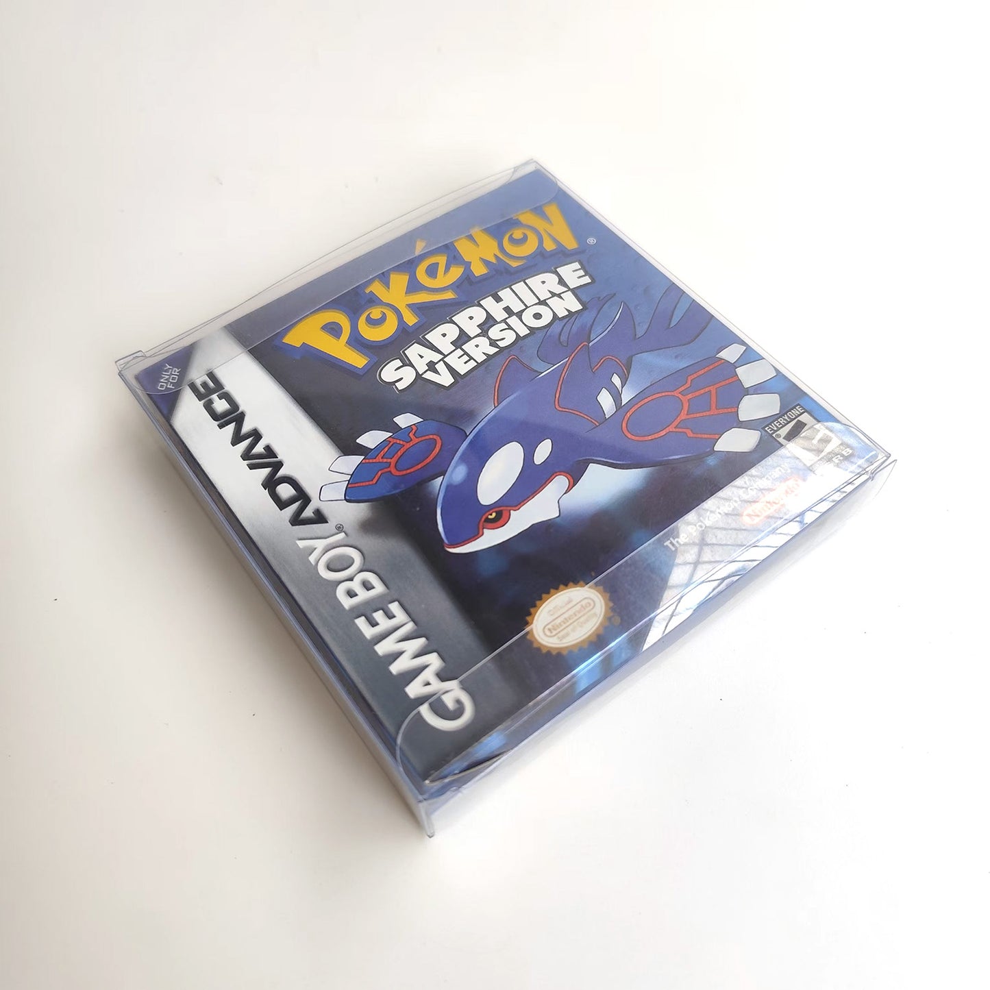 pokemon Sapphire version cartridge with tray box manual for gba game boy advance