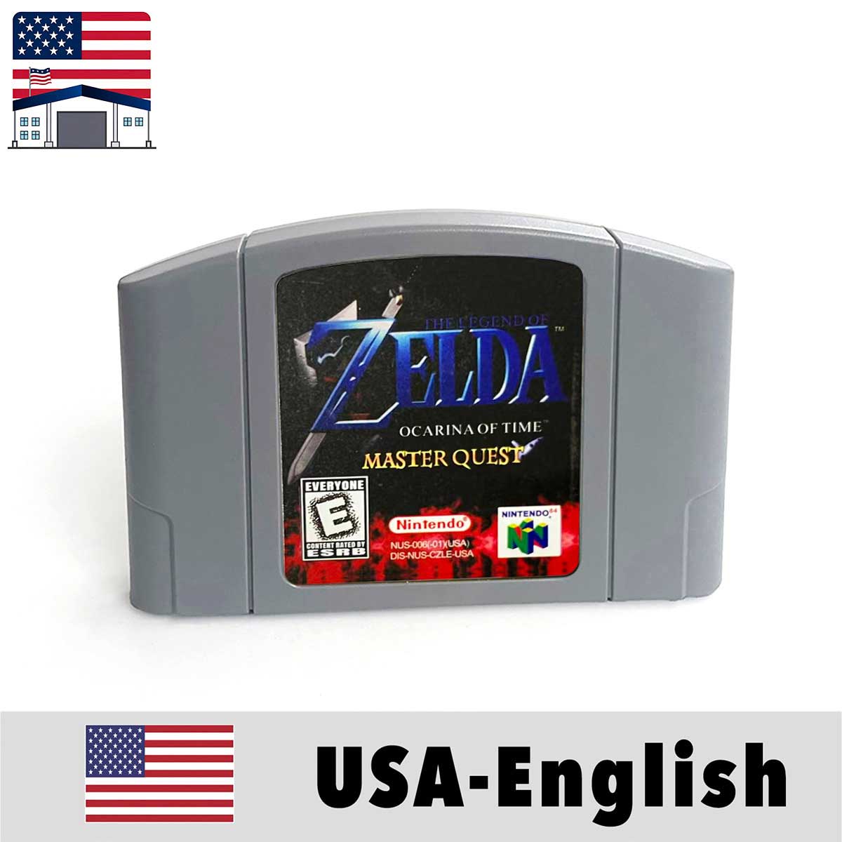 (Shipped From The United States) THE-LEGEND-OF-ZELDA Series USA NTSC Version English Retro Video Game Consoles 64bit Game Cartridge for N64