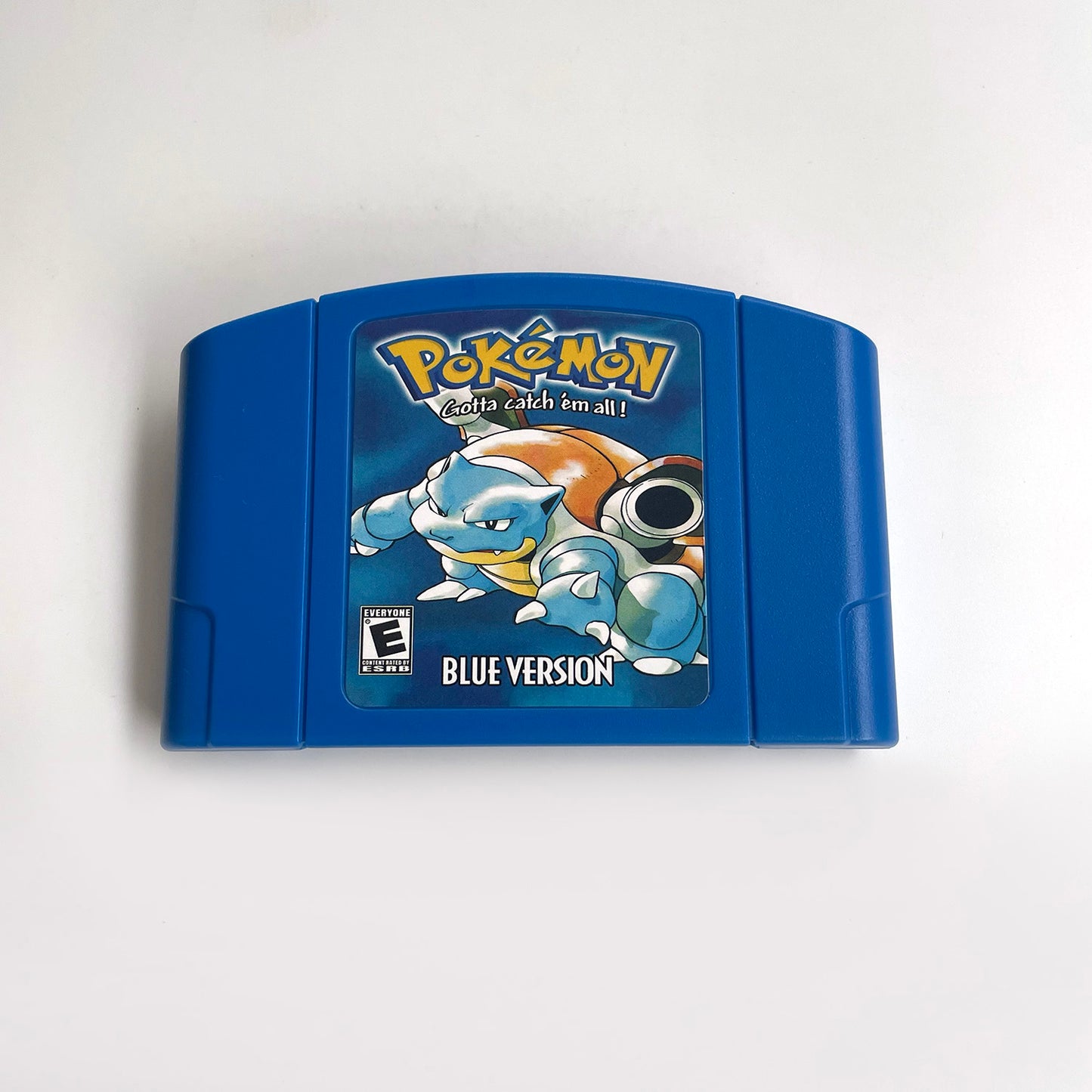pokemon blue version game cartridge with tray box for N64 Nintendo 64
