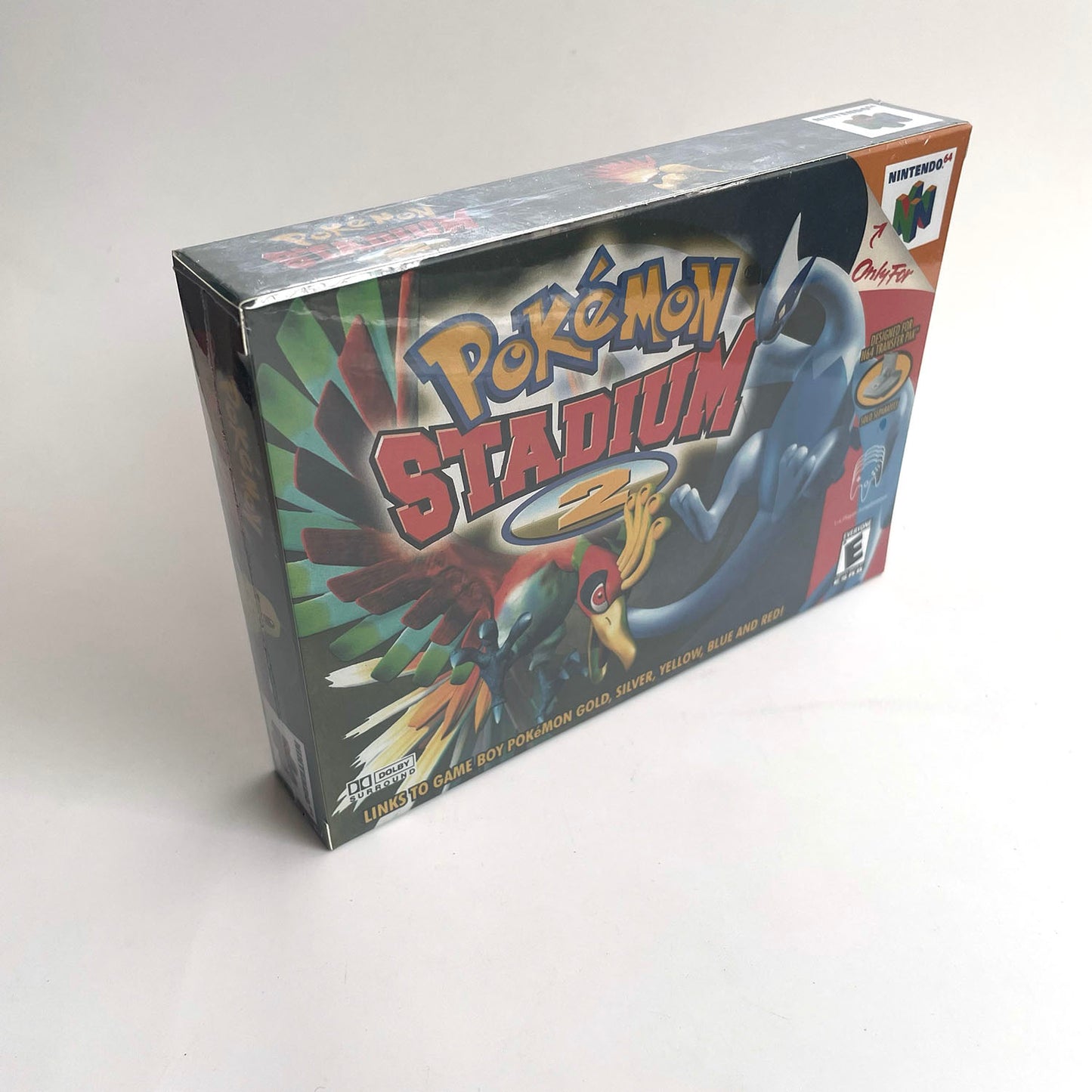 pokemon stadium 2 game cartridge with tray box for N64 Nintendo 64