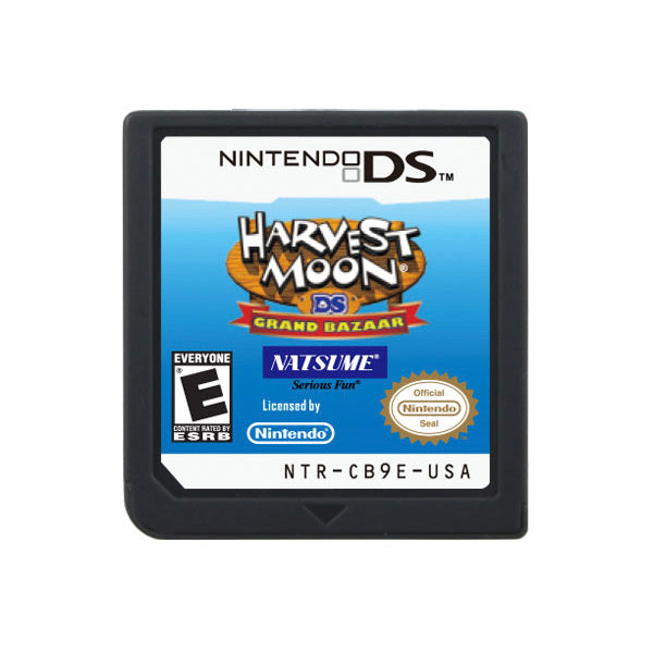 Harvest Moon DS Grand Bazaar Game cartridge for Nintendo Ds 3ds 2ds