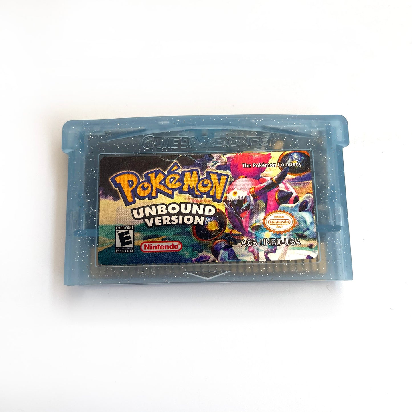 pokemon Unbound version RTC Flash cart game cartridge with tray box for gba game boy advance