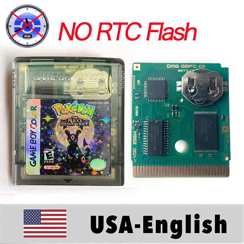 Pokemon TCG NEO Discovery for Game Boy Color GBC Game for gbc