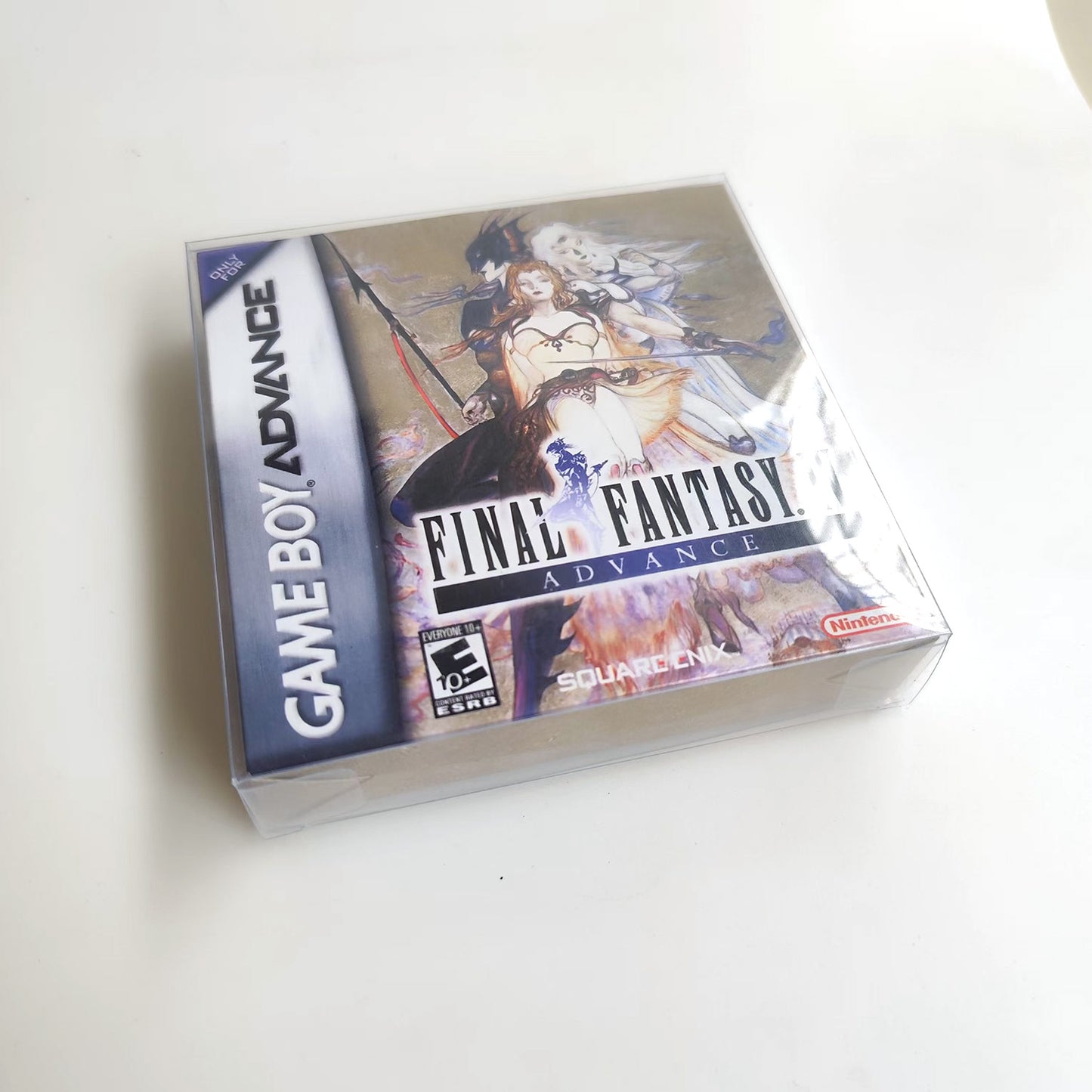 Final Fantasy 4 cartridge with tray box manual for gba game boy advance