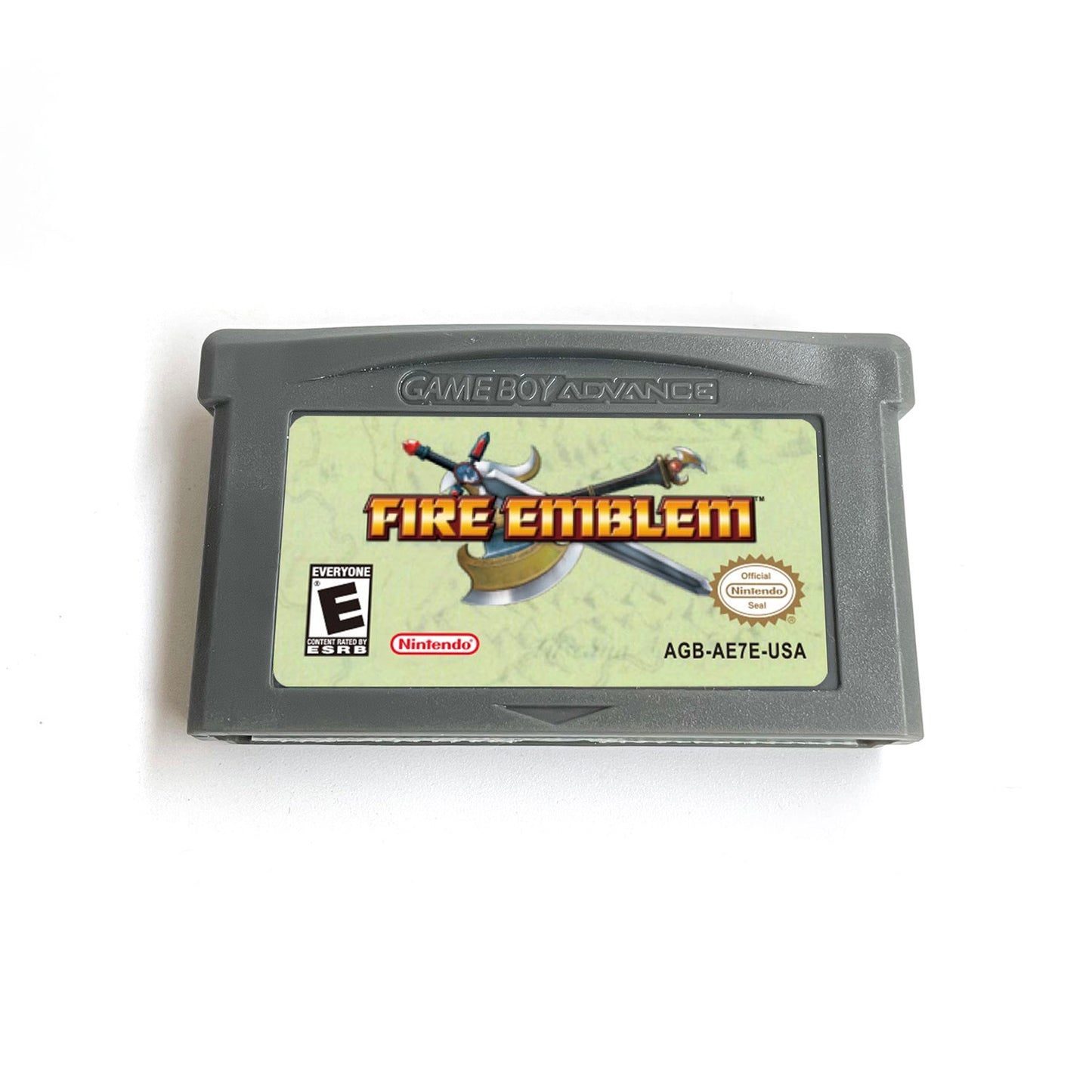 Fire Emblem game cartridge with tray box for gba game boy advance