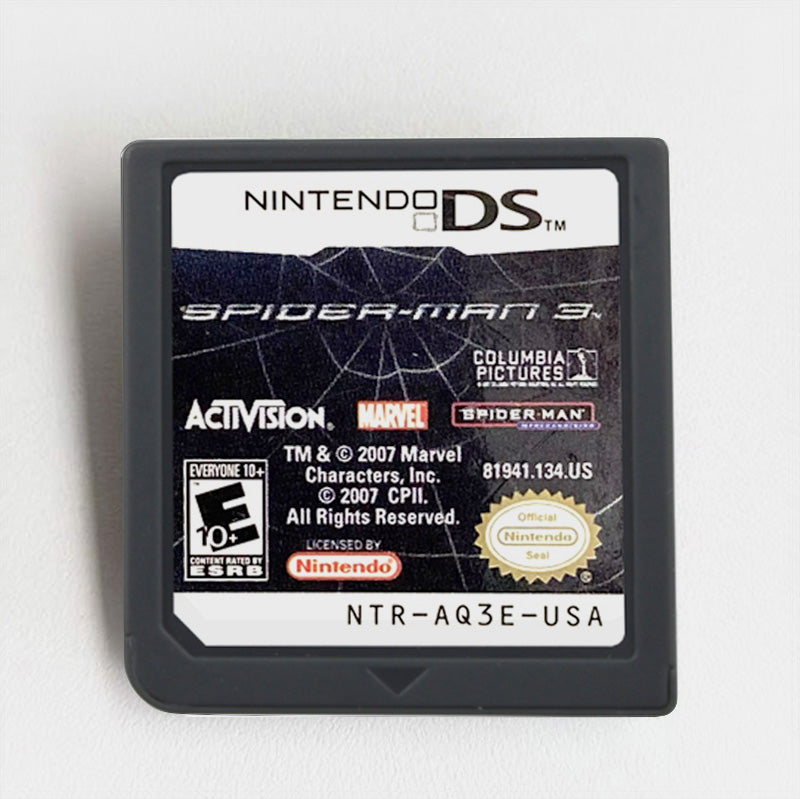 Spider-Man 3 Nintendo DS Web-Slinging Adventure vs. Venom & Sandman Game cartridge for Nintendo Ds 3ds 2ds