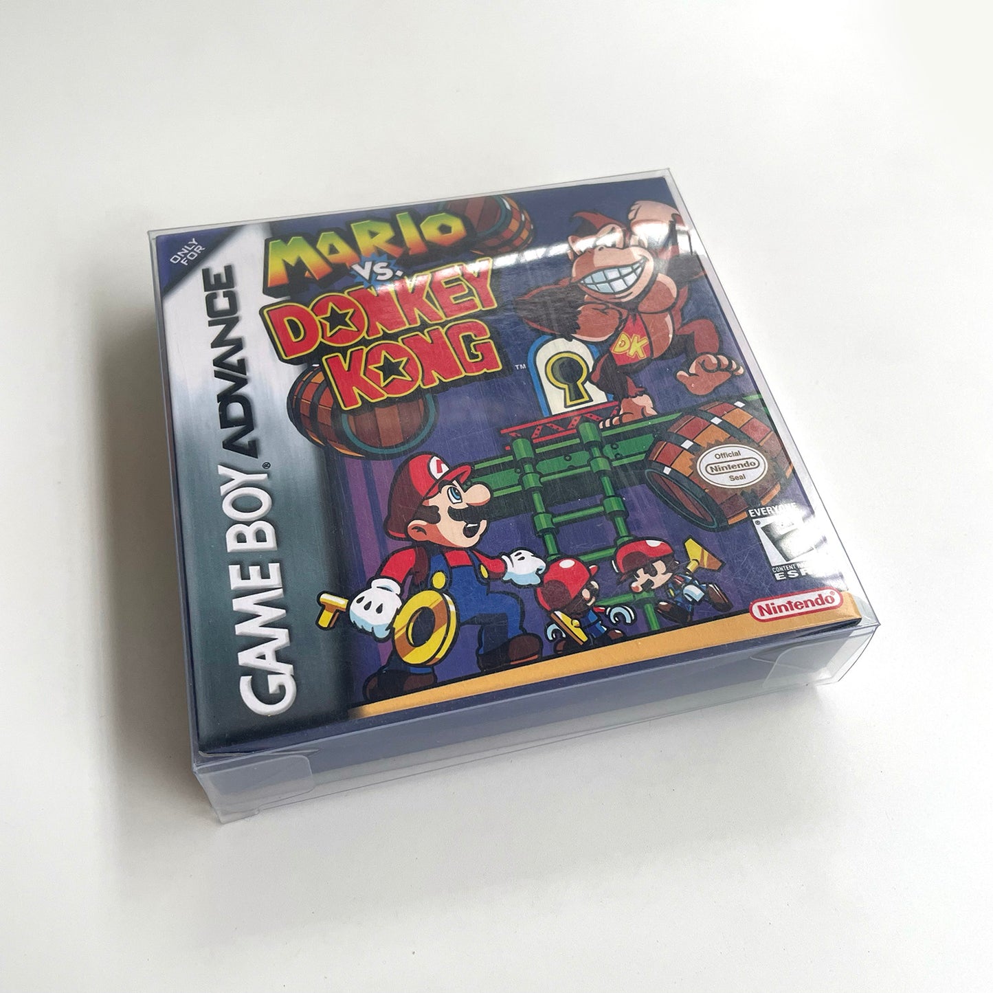 Mario vs. Donkey Kong cartridge with tray box manual for gba game boy advance