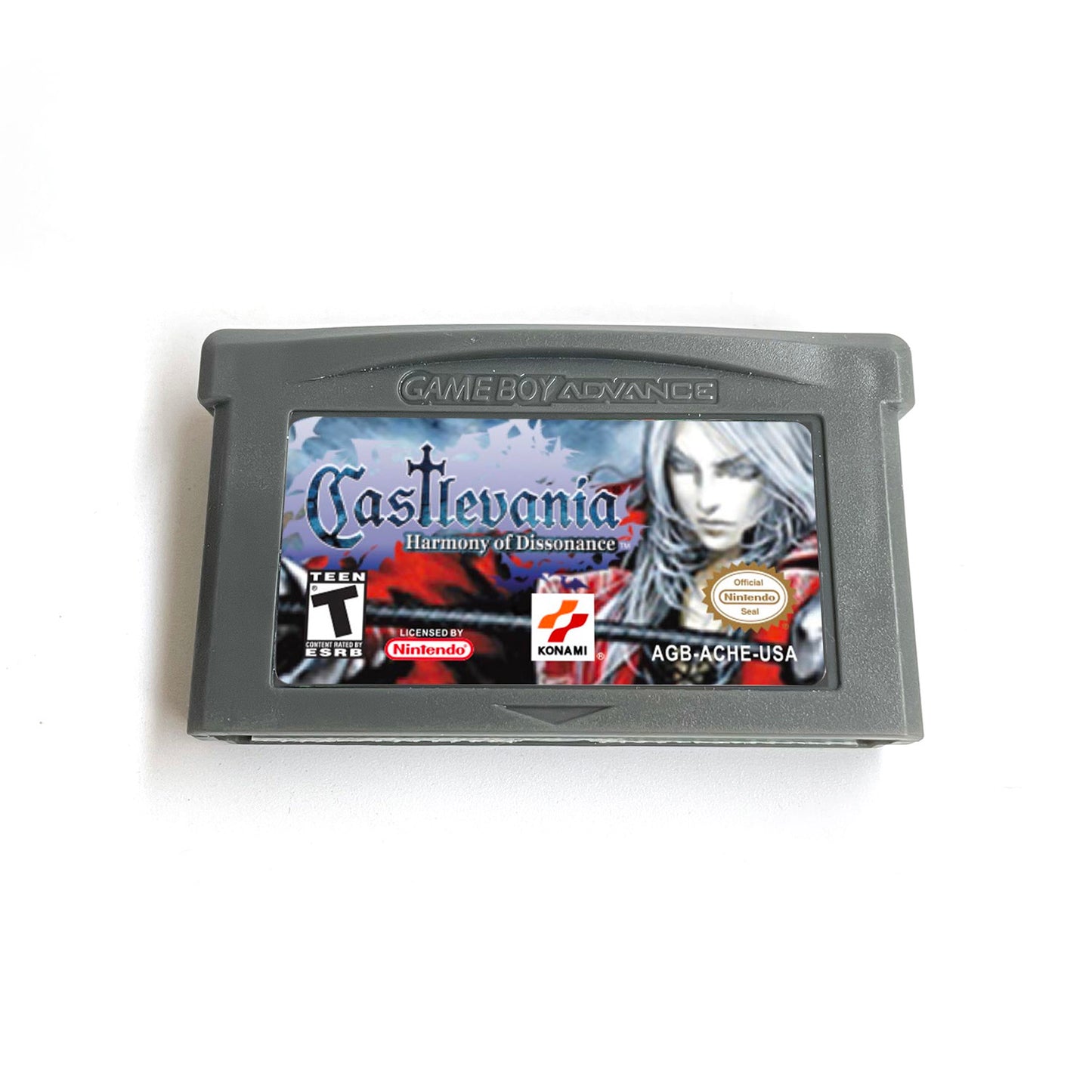 Castlevania Harmony of Dissonance cartridge with tray box manual for gba game boy advance