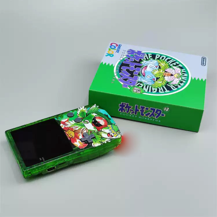 GBC GAMEBOY COLOR game console high brightness handheld console point-to-point full fit Bulbasaur