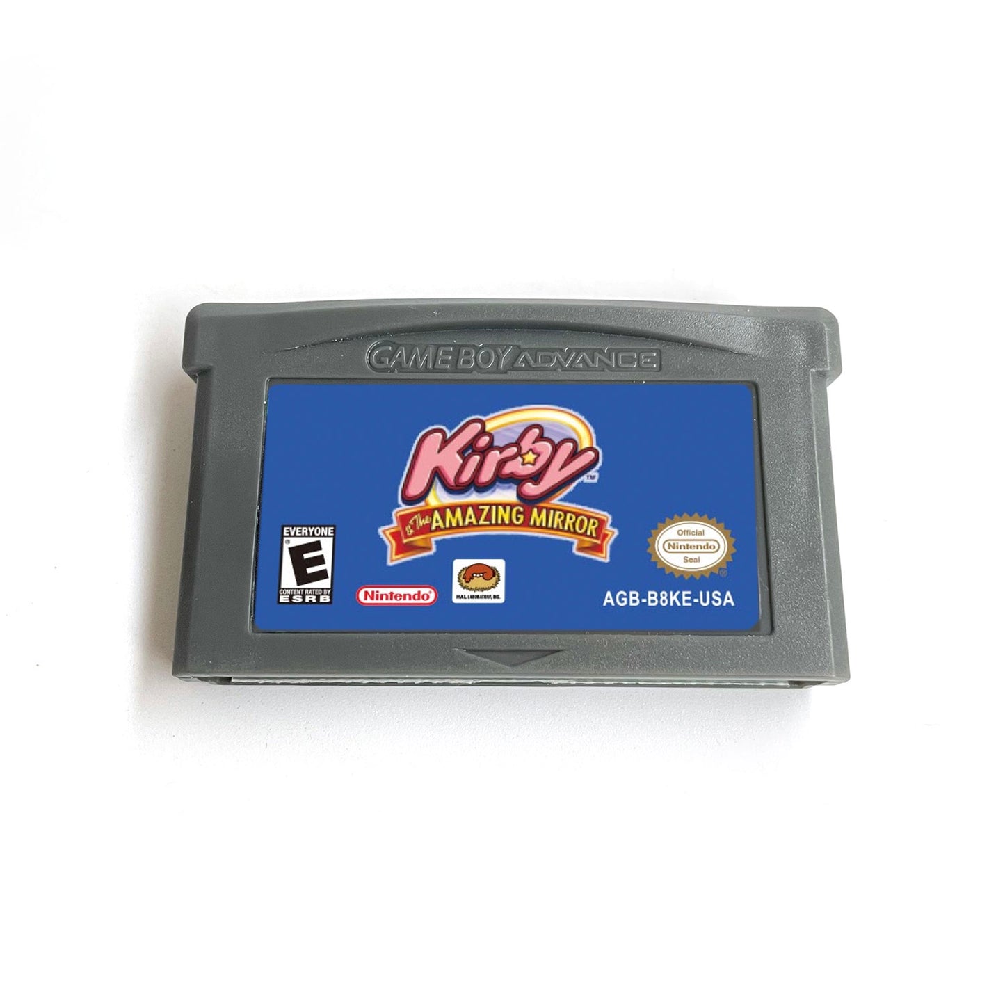 Kirby & The Amazing Mirror cartridge with tray box manual for gba game boy advance