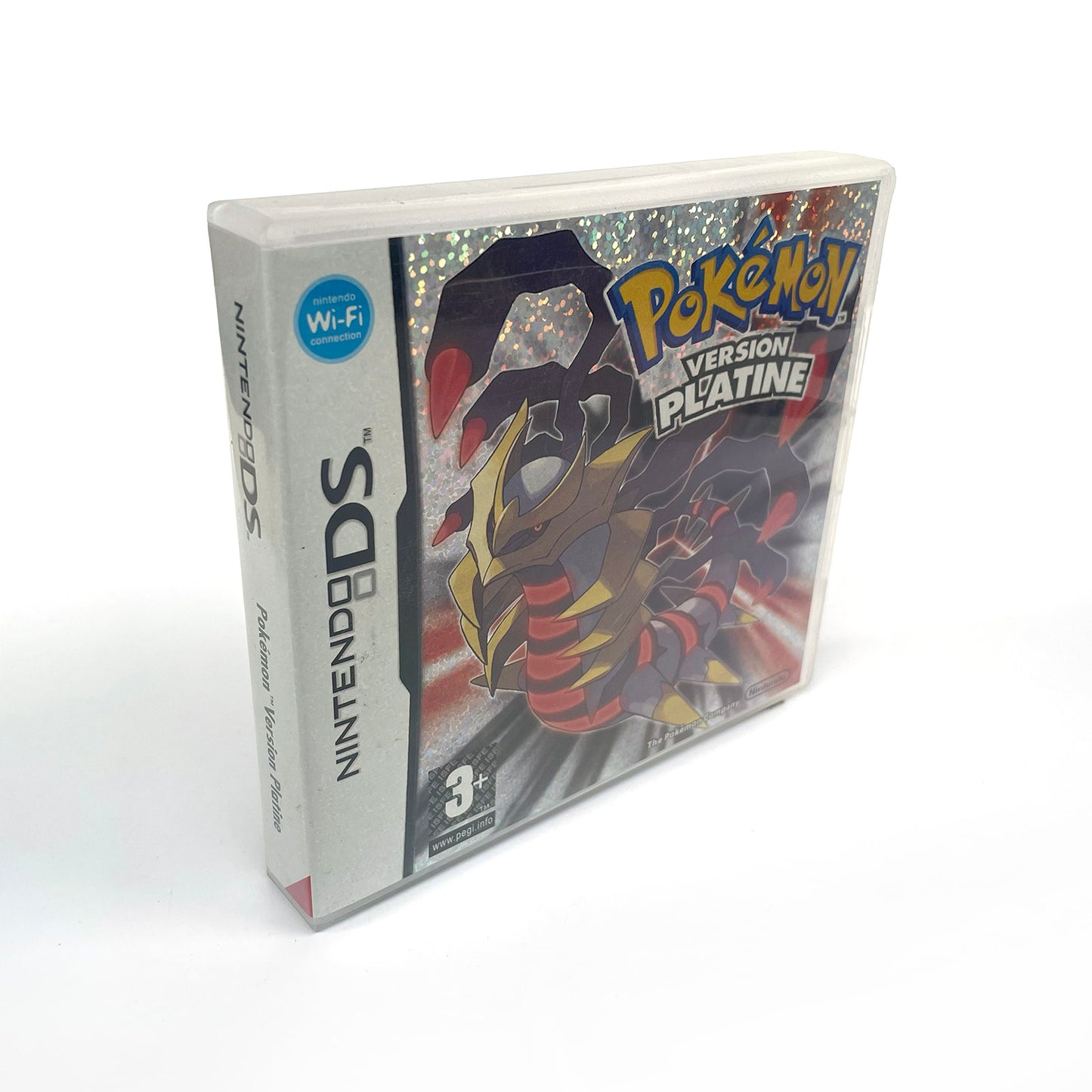 Pokemon FRA French Platinum Version game cartridge with tray box for nintendo DS