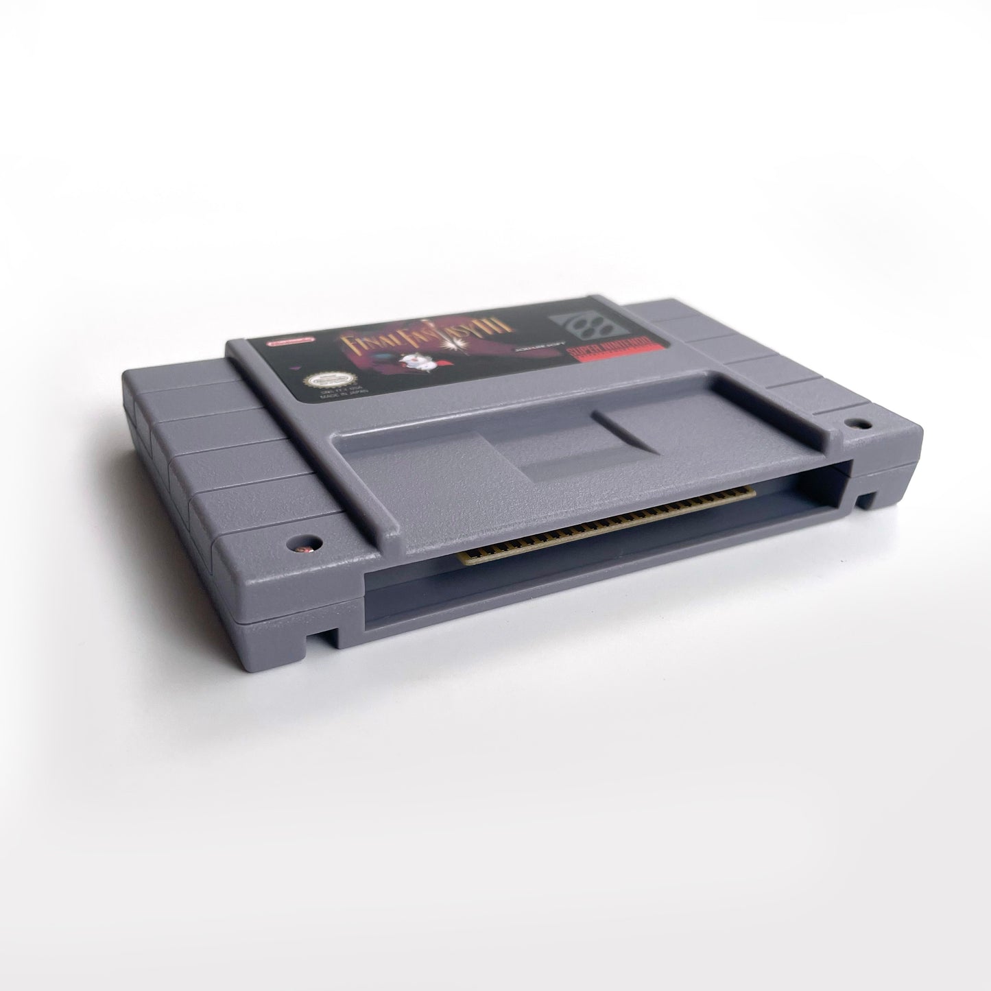 Final Fantasy III cartridge with tray box manual for SNES super nintendo entertainment system