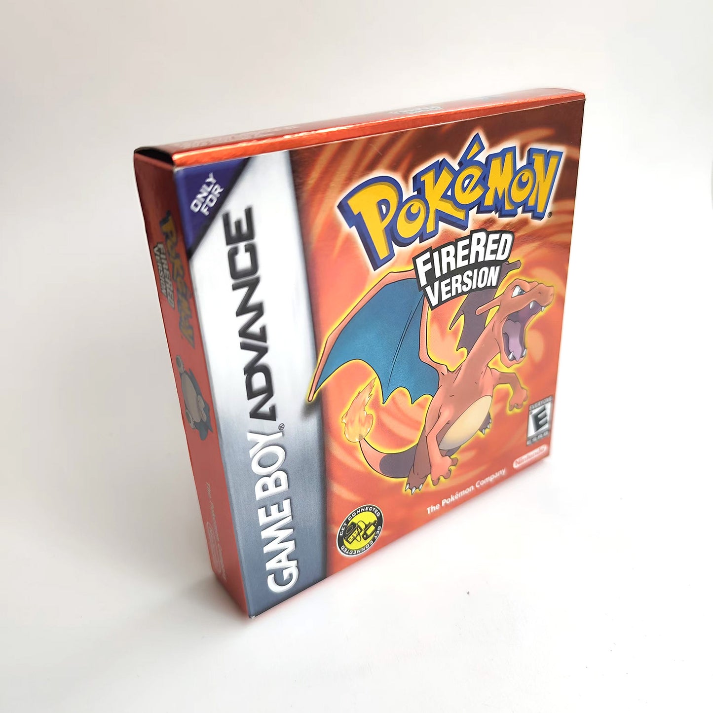 pokemon firered version cartridge with tray box manual for gba game boy advance