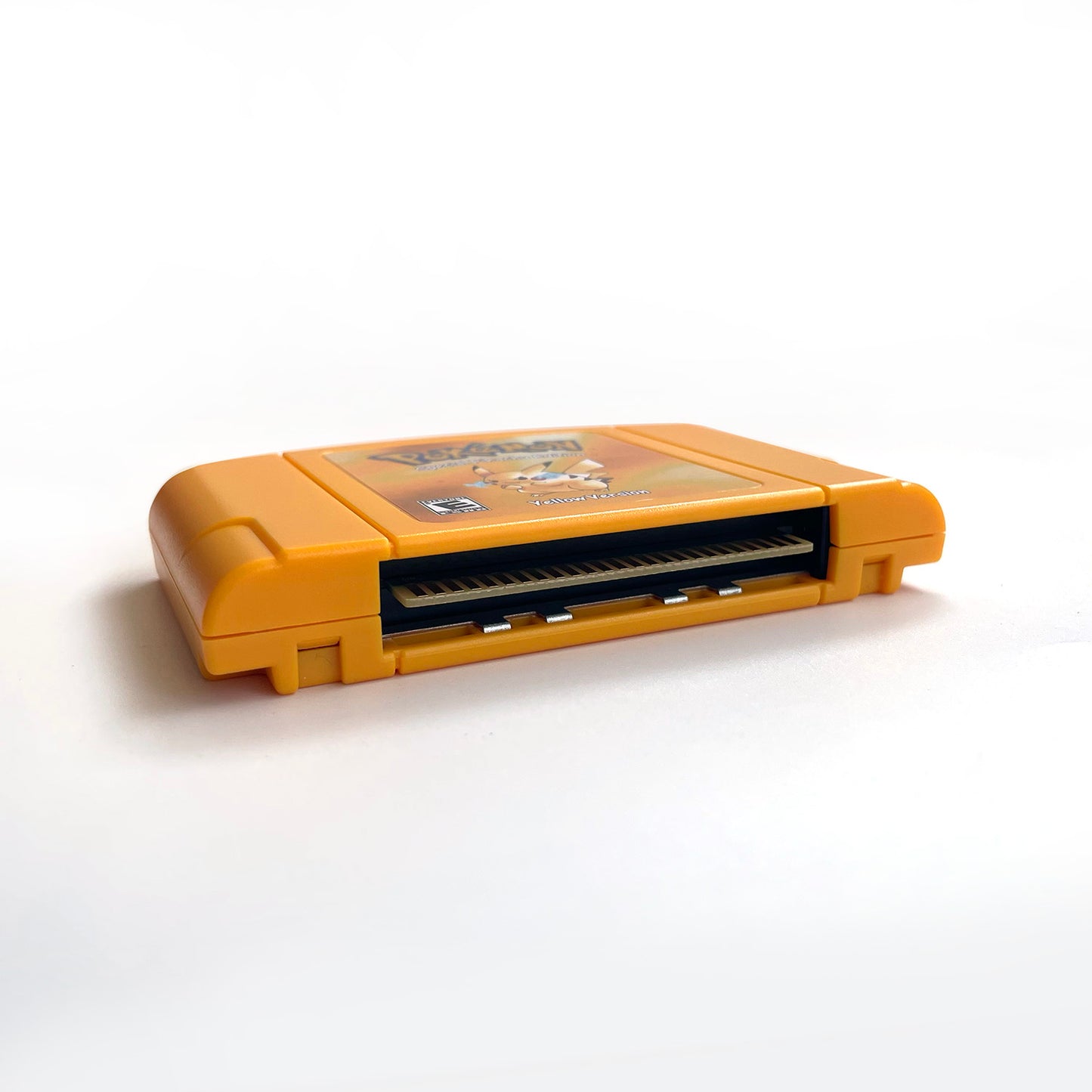 pokemon yellow version game cartridge with tray box for N64 Nintendo 64