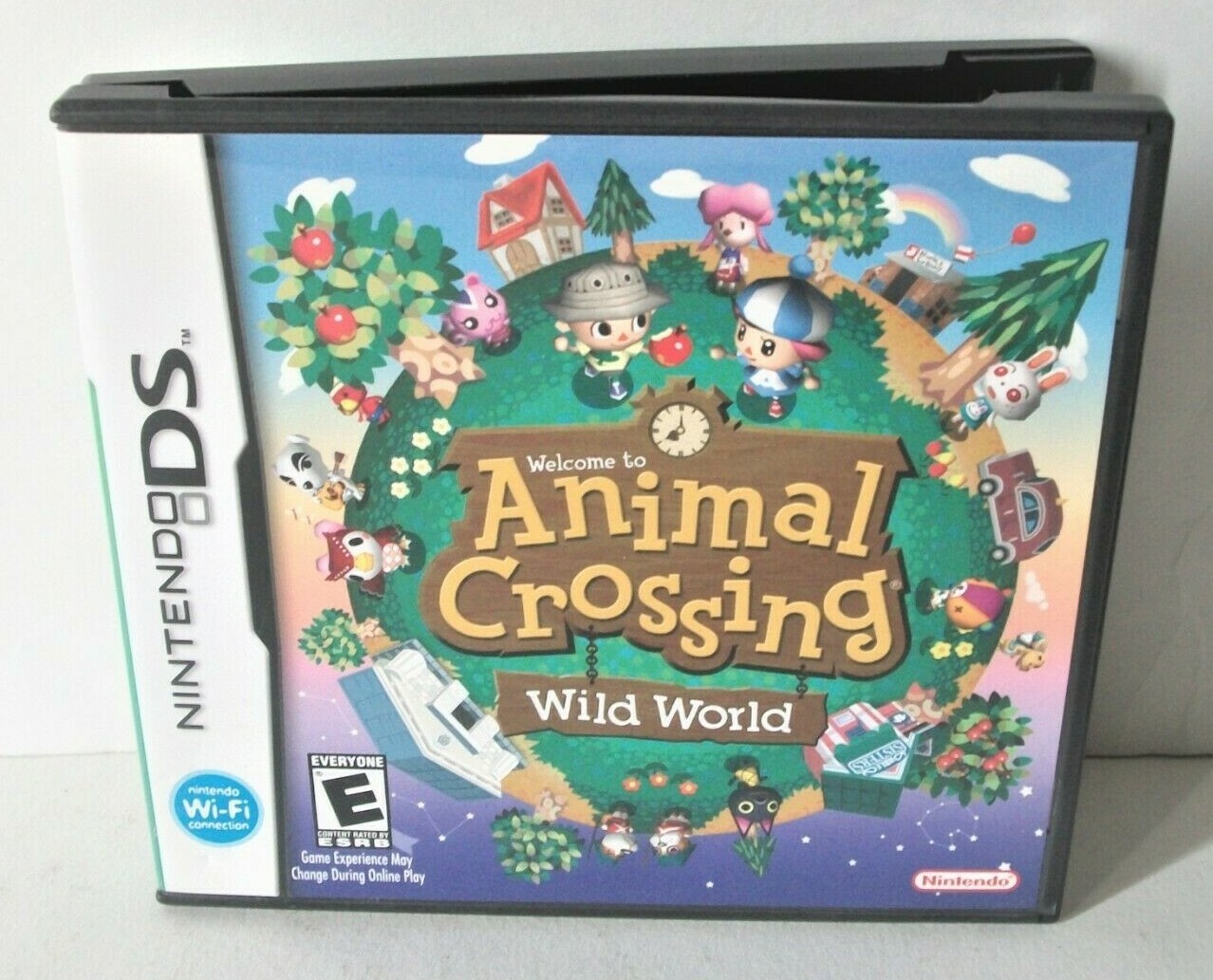 Animal Crossing: Wild World With Box Game cartridge Manual Ds for Nintendo Ds 3ds 2ds