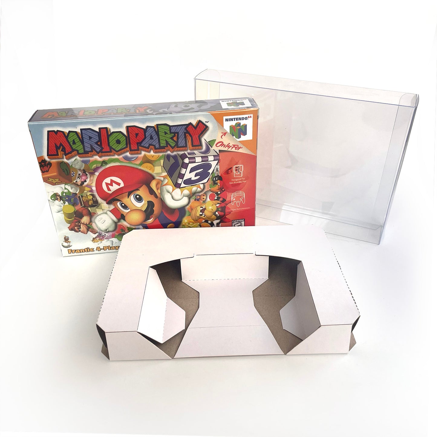 Mario party 1 game cartridge with tray box for N64 Nintendo 64