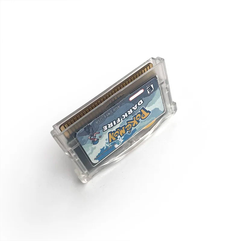 Pokemon DARK FIRE USA RTC Flash cart GBA Nintendo Game Cartridge Video Console Card Rom Hack English
