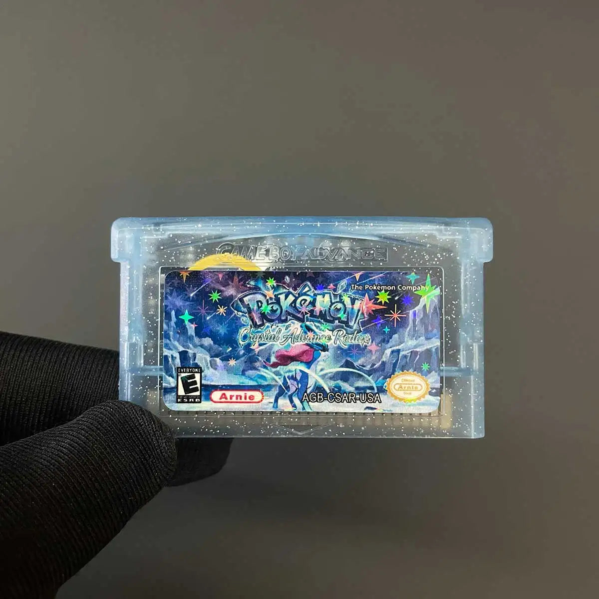 USA English Pokemon crystal advance redux Cartridge for gba
