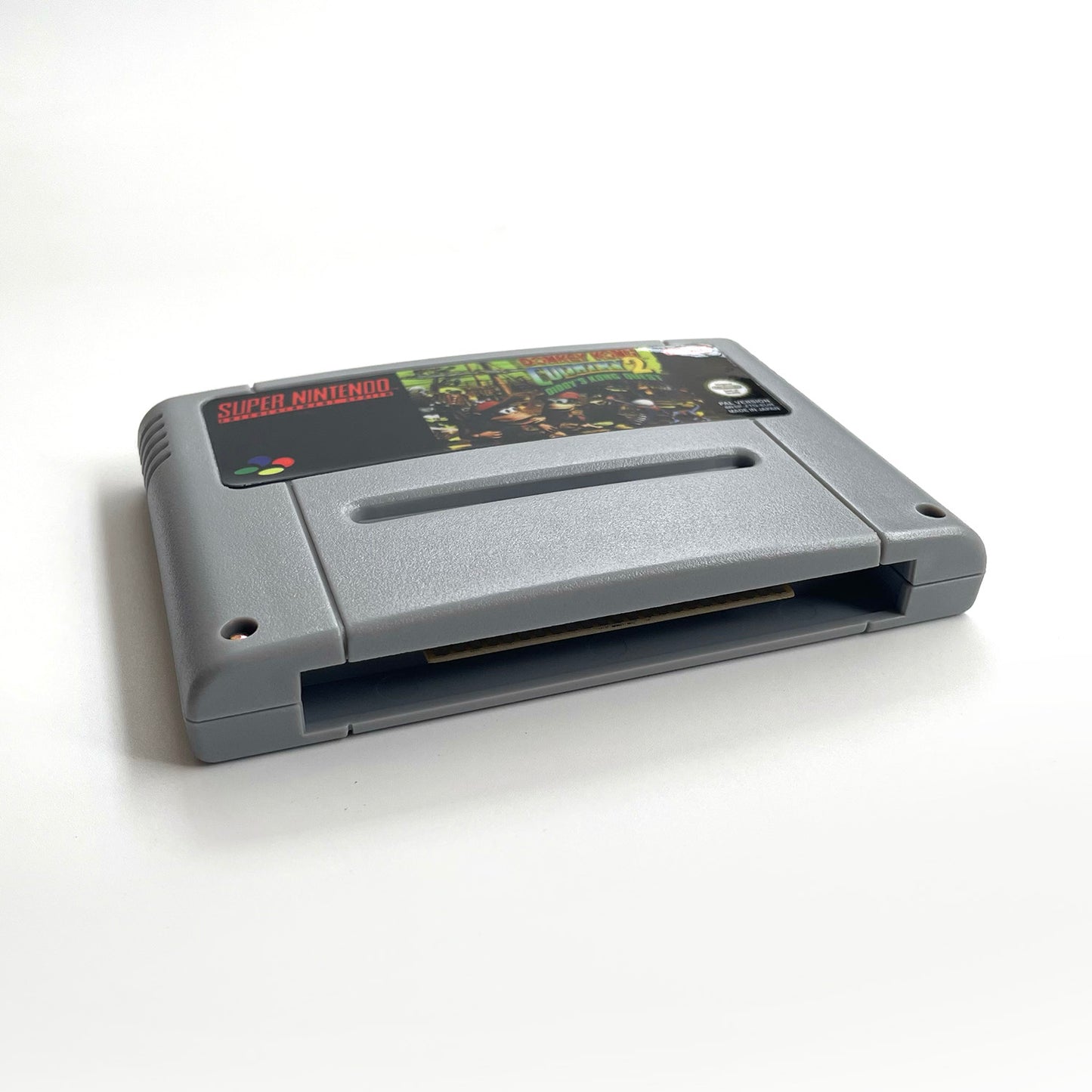 donkey kong country 2 EUR cartridge with tray box manual for SNES super nintendo entertainment system