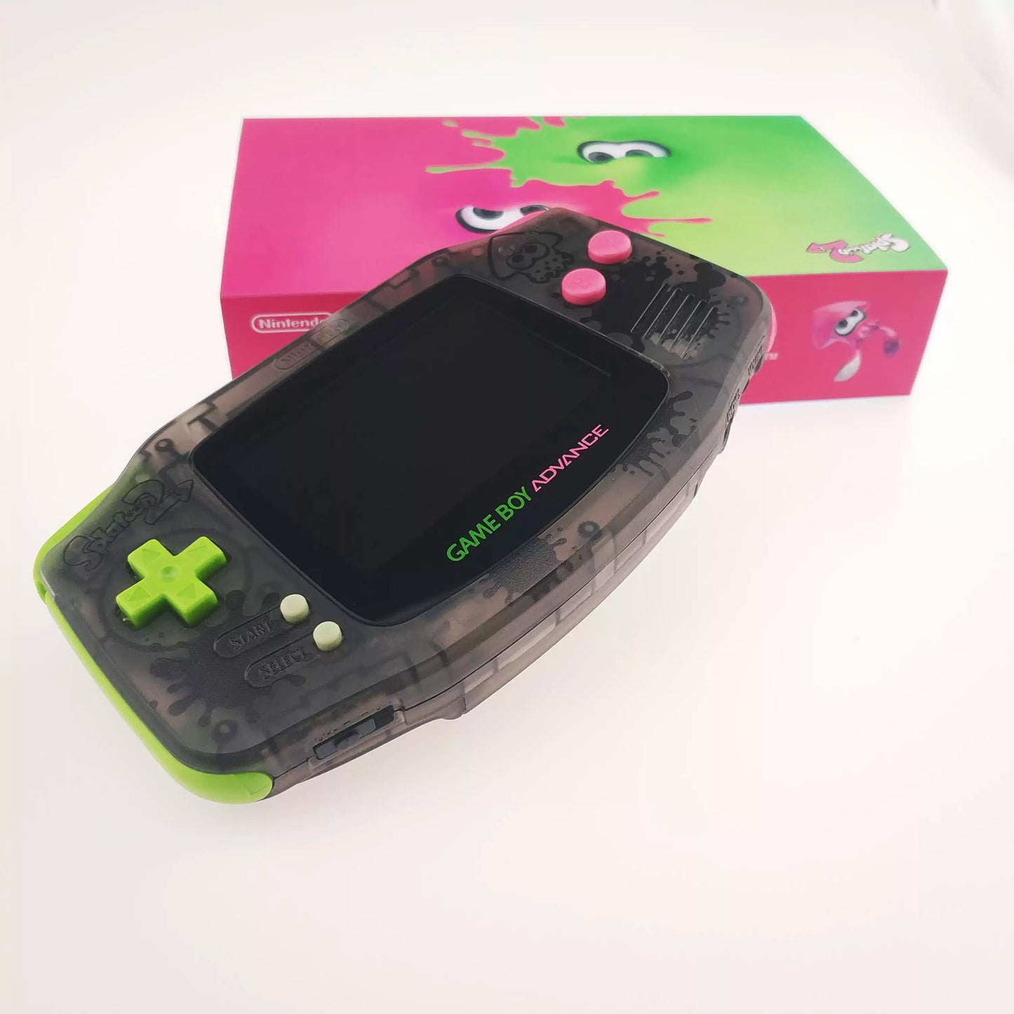 GAMEBOY series GBA high brightness color game console with shell replacement, nostalgic handheld console