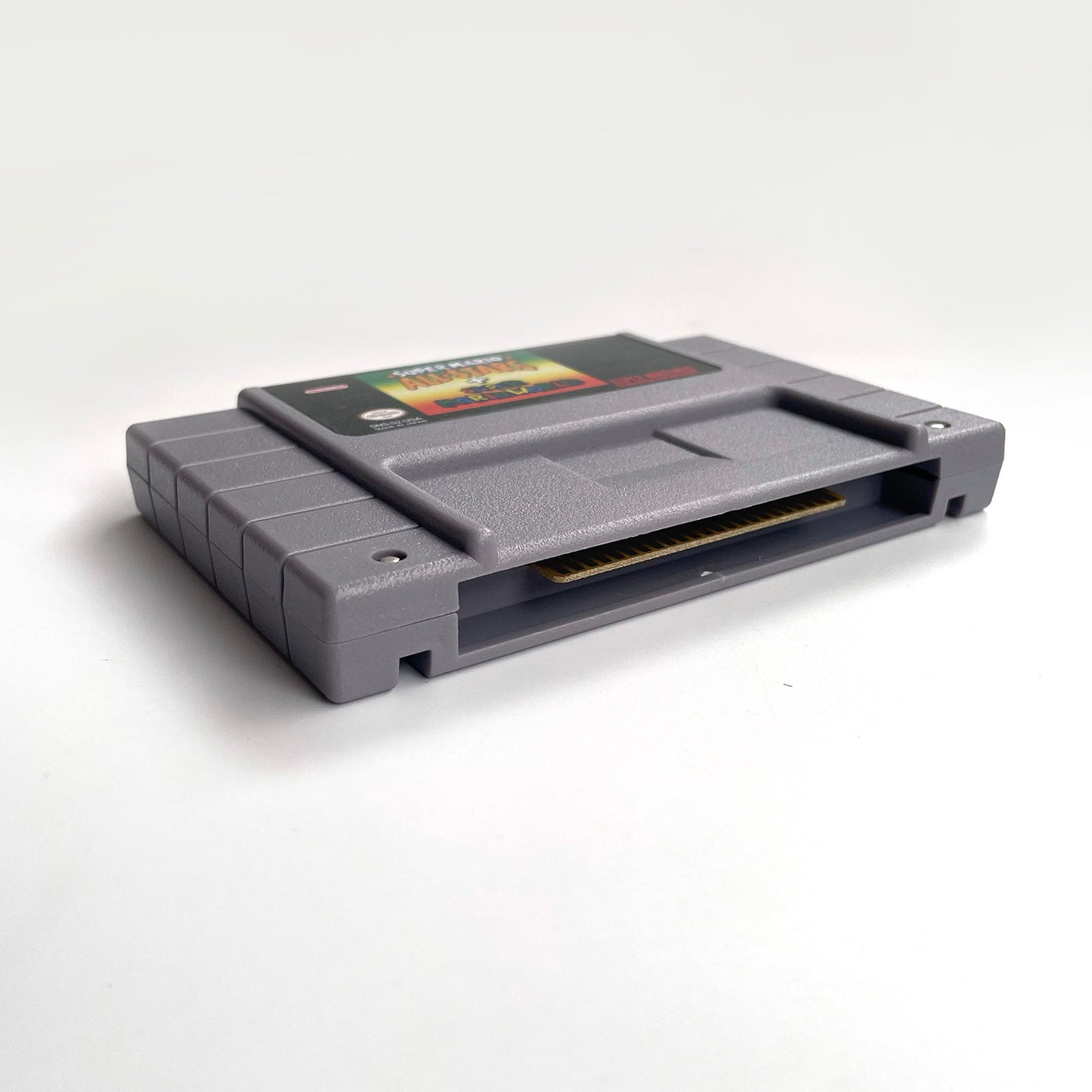 super mario all stars super Mario world cartridge with tray box manual for SNES super nintendo entertainment system