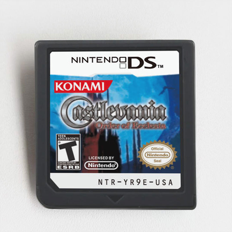 Castlevania Order of Ecclesia Game cartridge for Nintendo Ds 3ds 2ds
