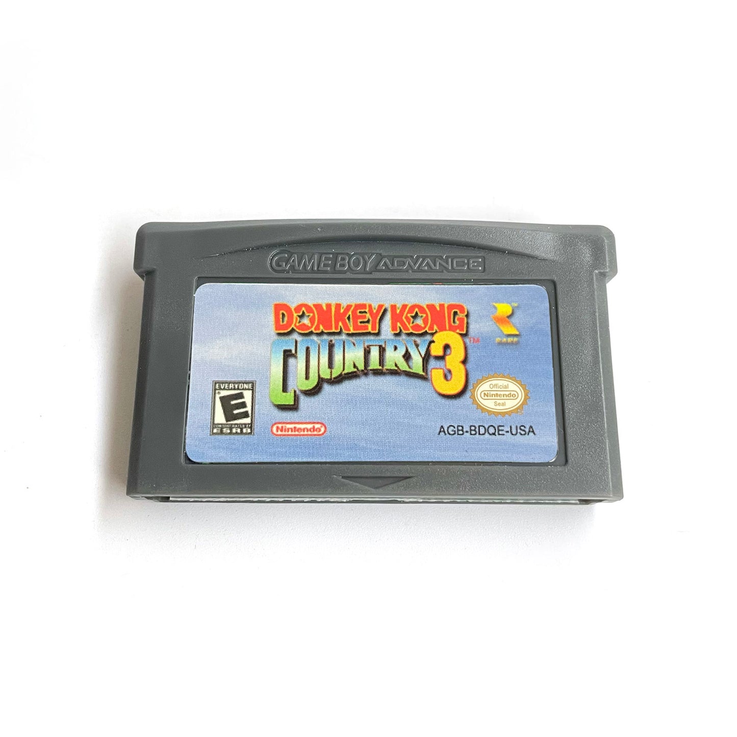 Donkey Kong Country 3 cartridge with tray box manual for gba game boy advance