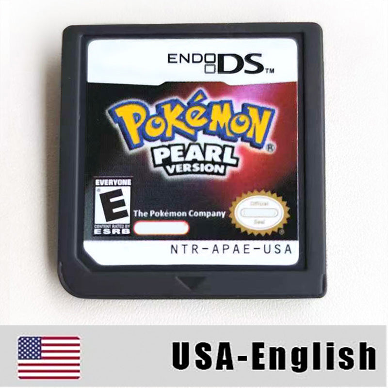 USA EUR FRA ESP NOE ITA Pokemon HeartGold SoulSilver Platinum Diamond Pearl Version Game cartridge for Nintendo Ds 3ds 2ds