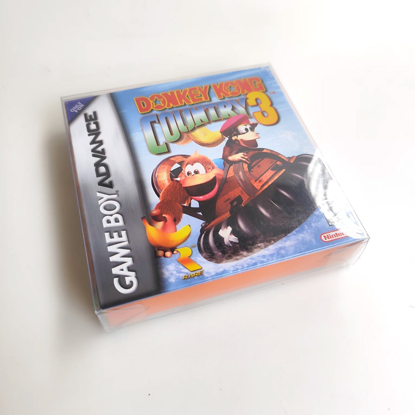 Donkey Kong Country 3 cartridge with tray box manual for gba game boy advance